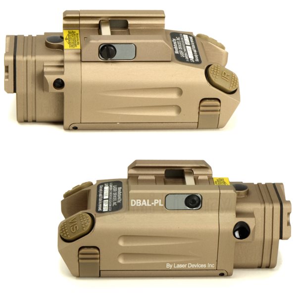 DBAL-PL type weapon light white light+IR+Red laser sight DE